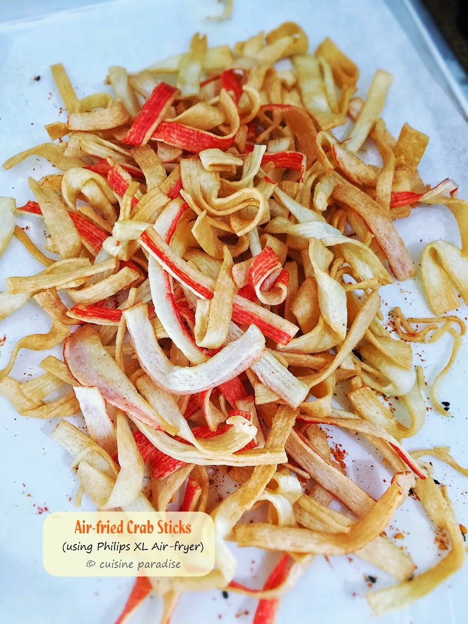 Жареные крабовые палочки